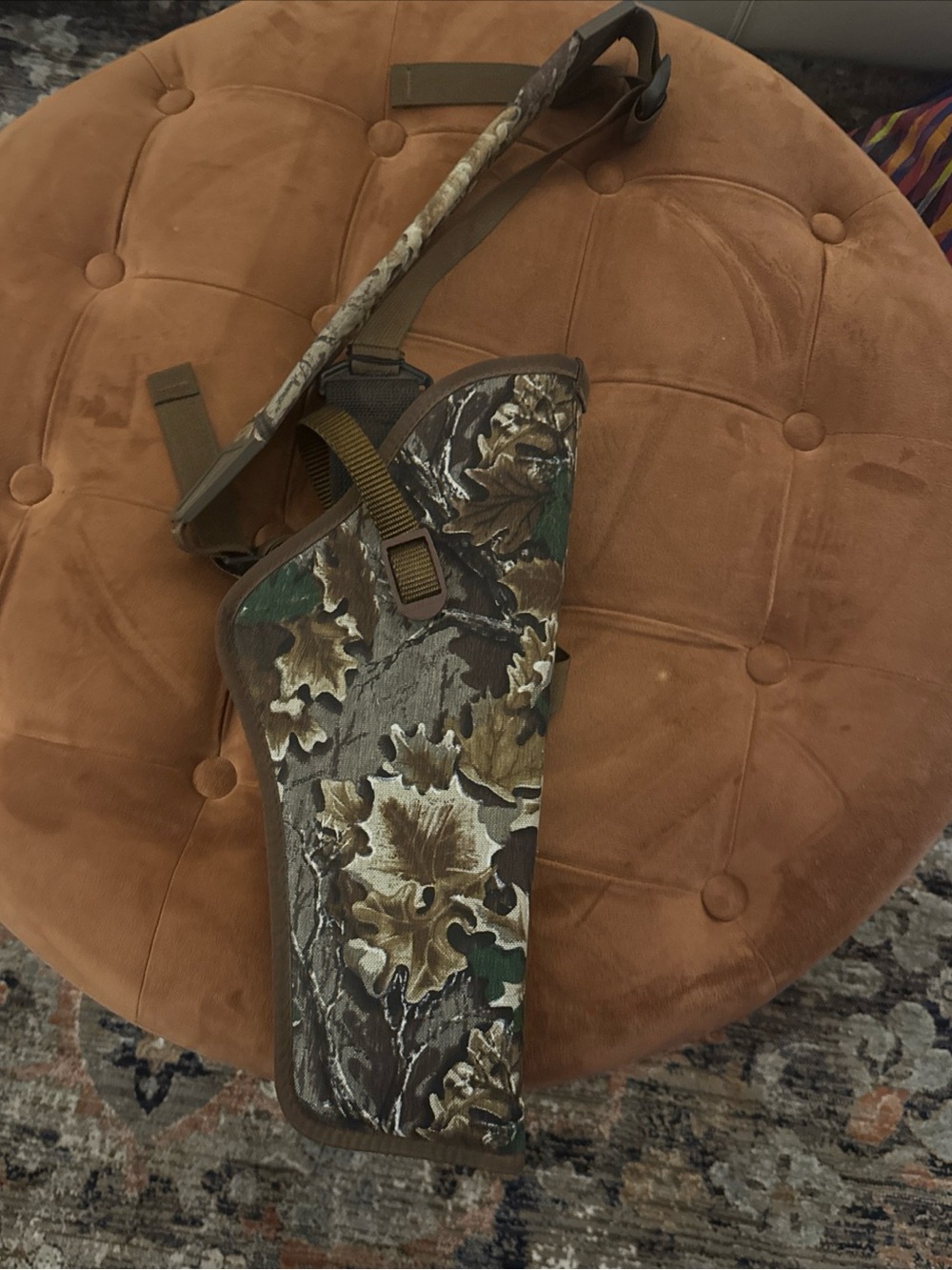 Men's Brown Camo Shoulder Holster